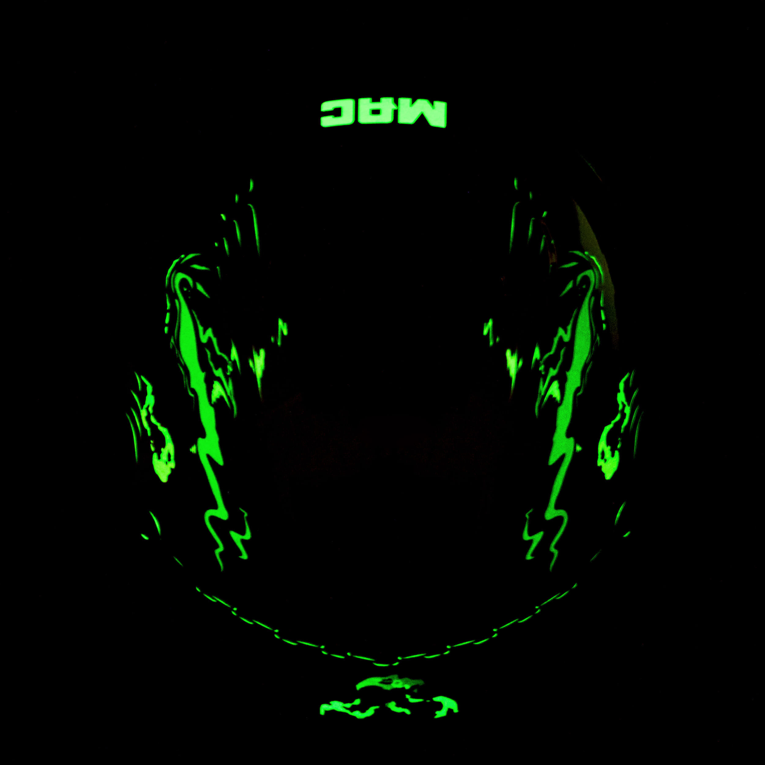 Casco MAC 070 Volt Sadiko Naranja / Negro / Brillo