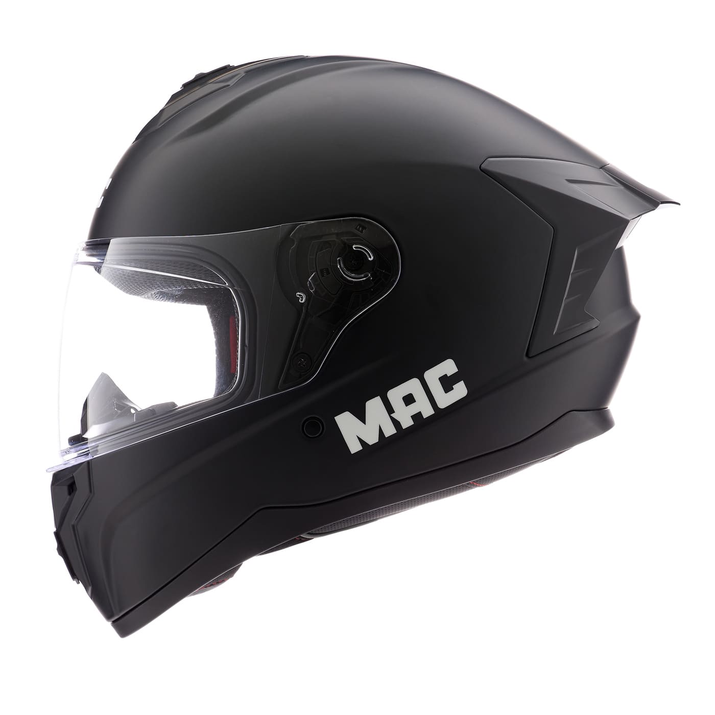 Casco MAC 070 Volt Solid Negro / Mate