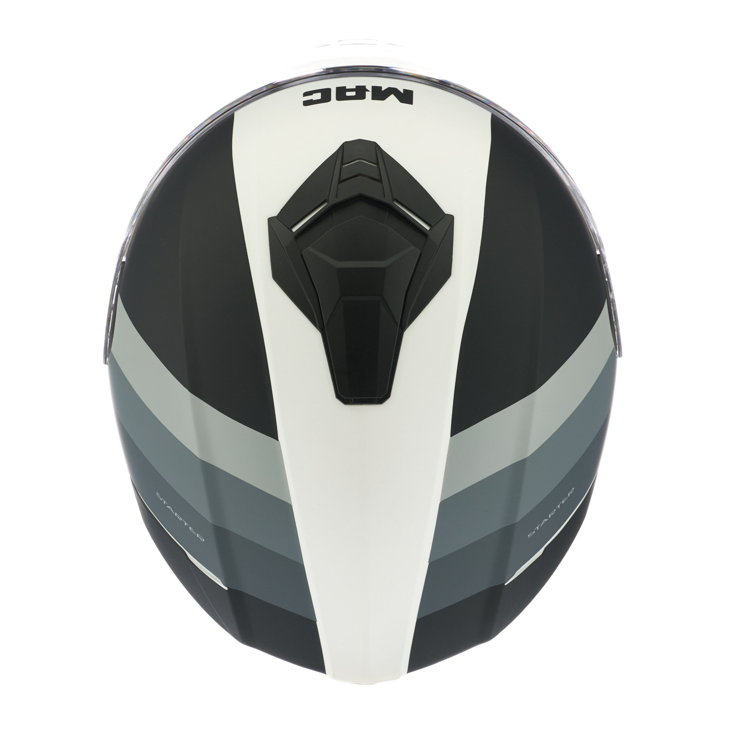 Casco MAC 801 Starter Winexzor Negro / Gris / Mate