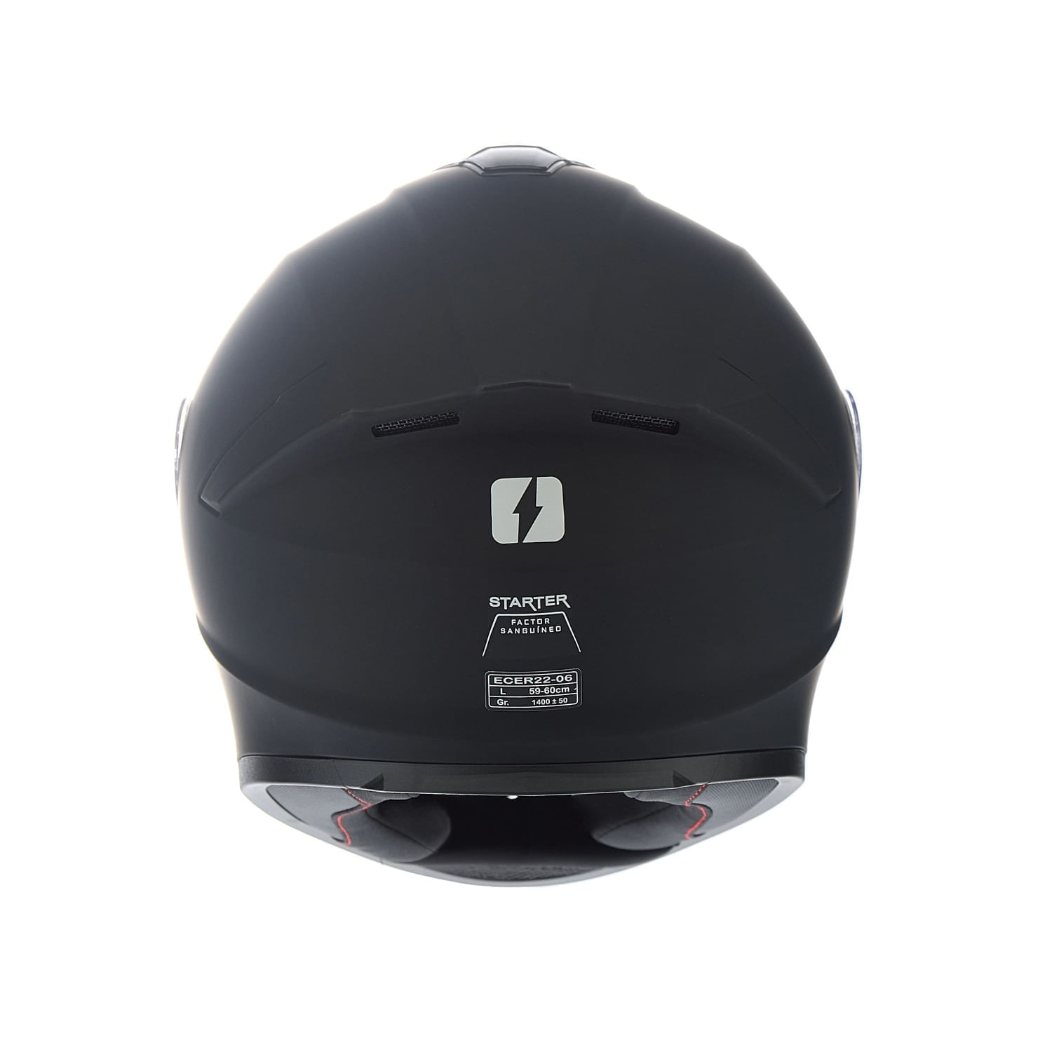 Casco MAC 801 Starter Solid Negro / Mate