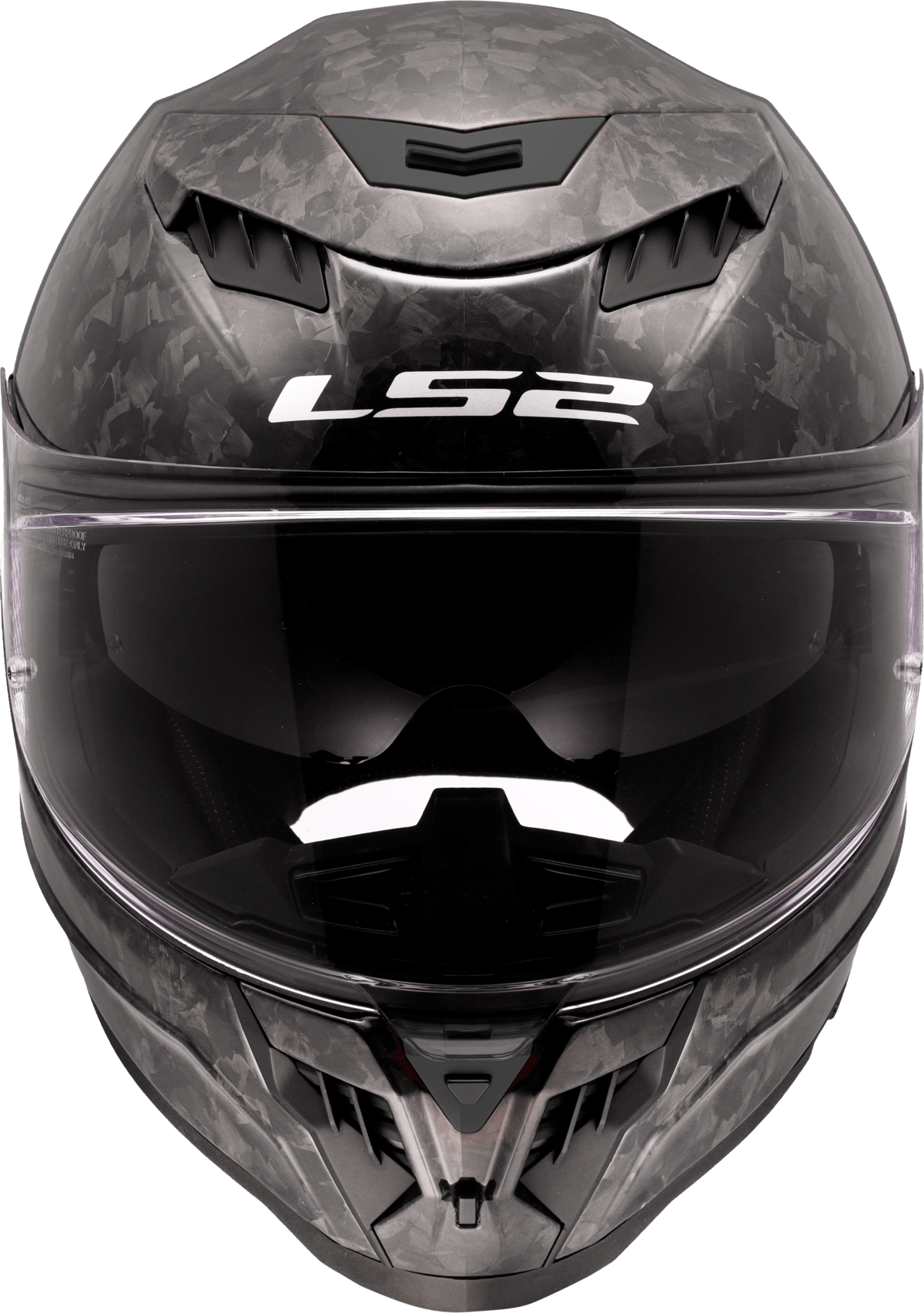 Casco LS2 807 Dragon Carbono Forged Negro / Brillo