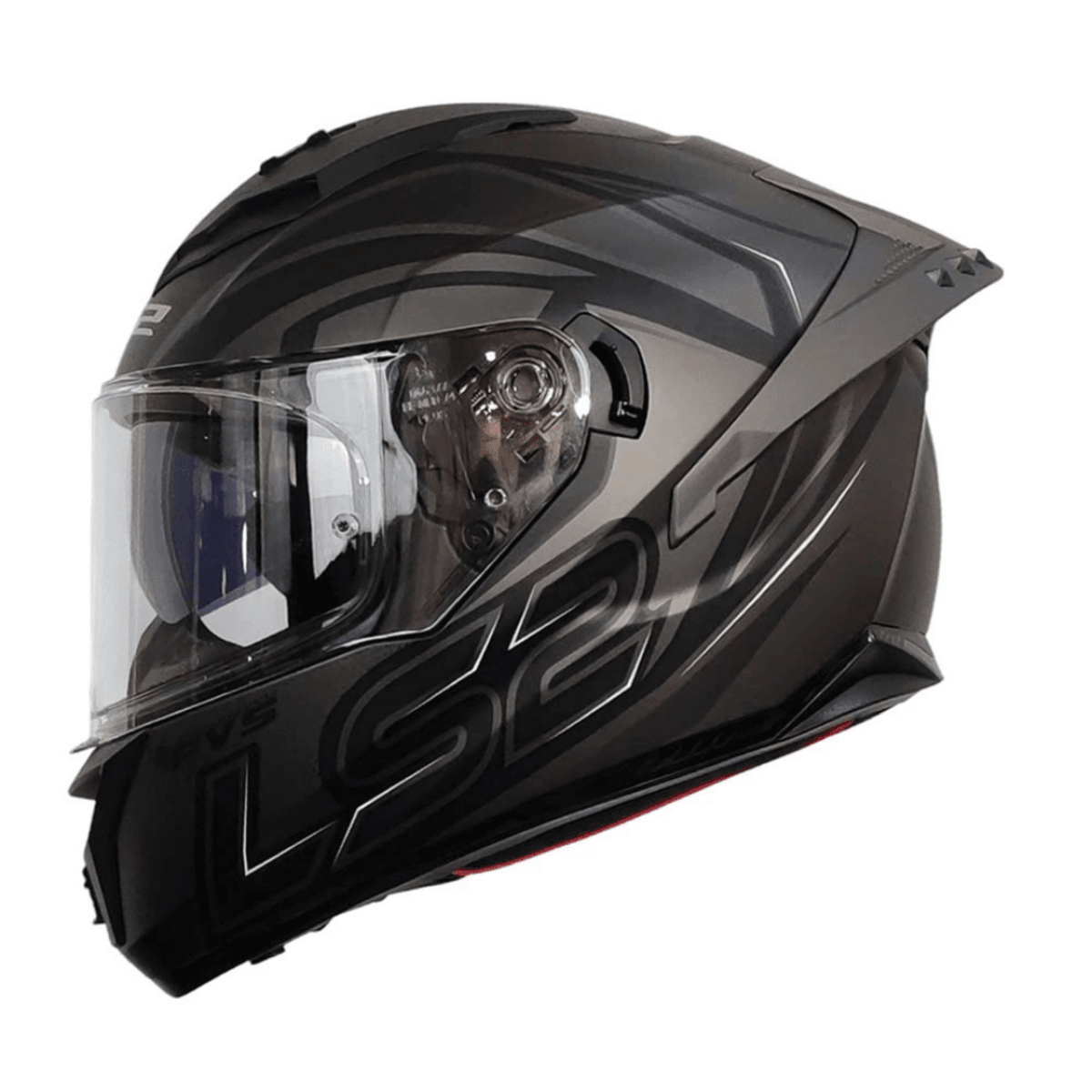 Casco LS2 806 Fusion Stingular Negro / Gris / Mate