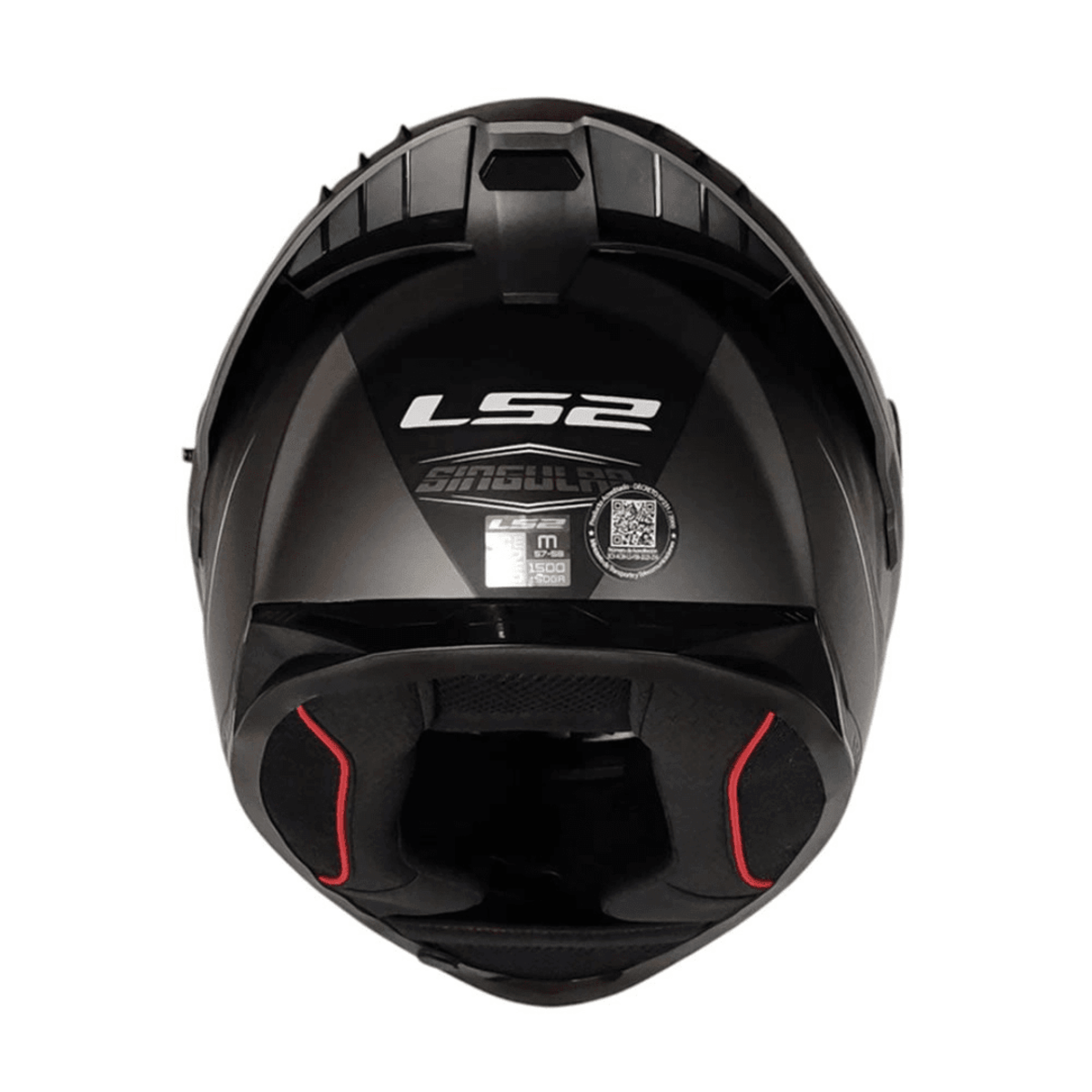 Casco LS2 806 Fusion Stingular Negro / Gris / Mate
