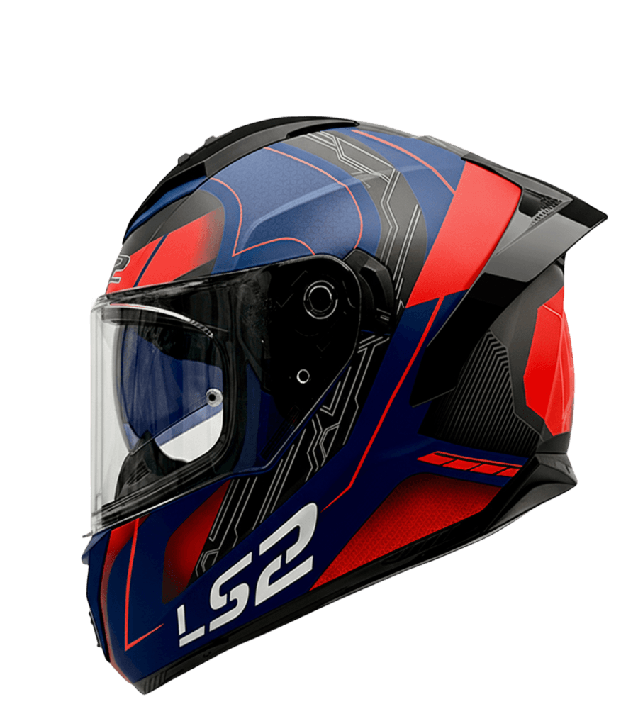 Casco LS2 806 Fusion Nexus Negro / Azul / Mate