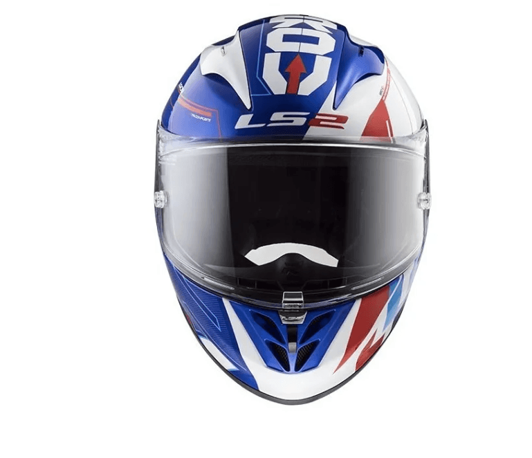 Casco LS2 323 Arrow R Evo Techno Blanco / Azul / Mate