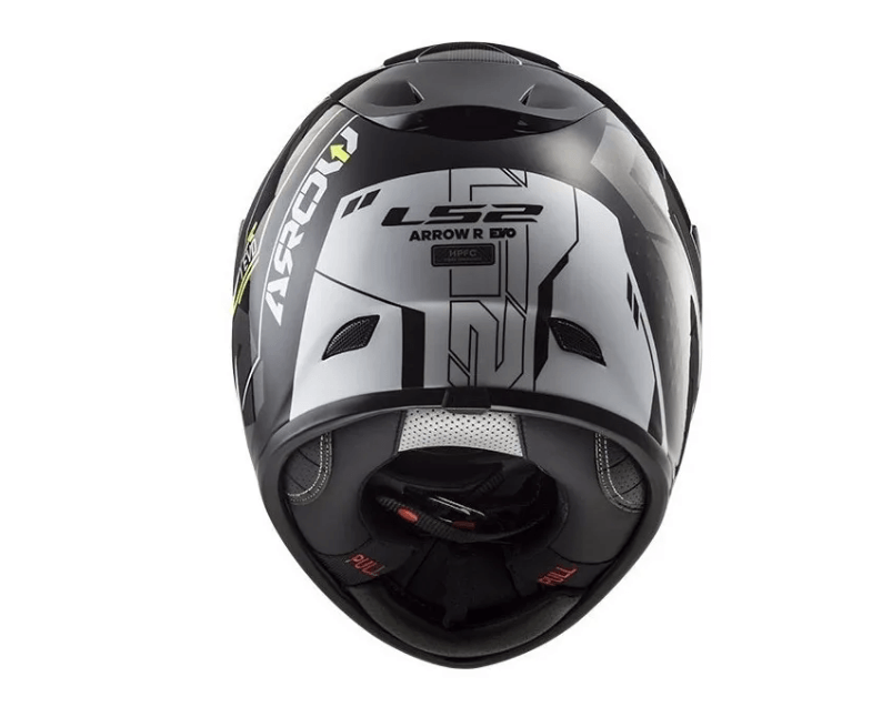 Casco LS2 323 Arrow R Techno Blanco / Negro / Mate