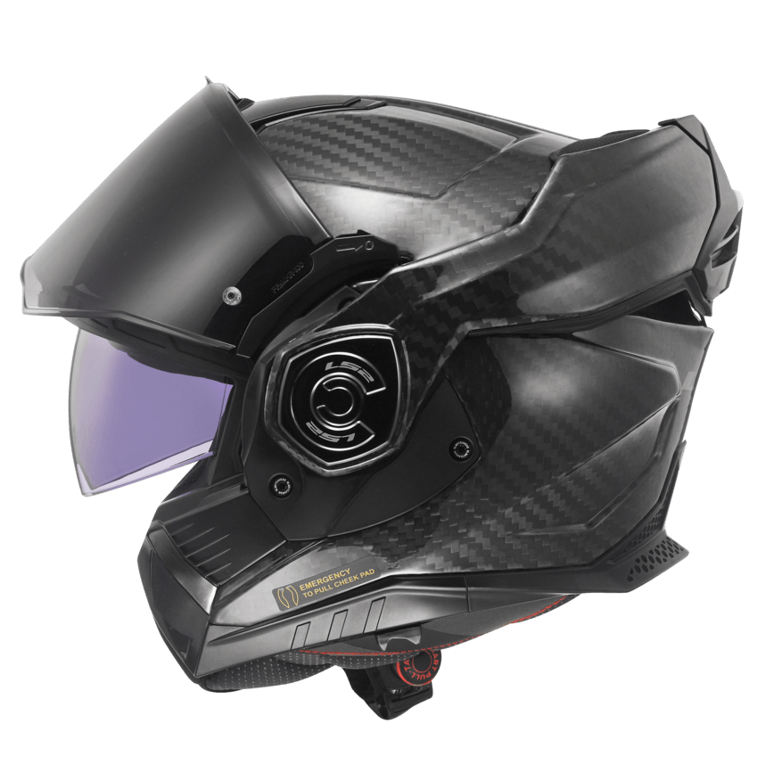 Casco LS2 901 Advant X Carbono Solid Negro / Mate