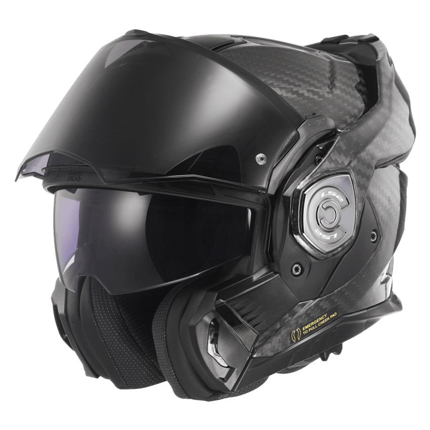 Casco LS2 901 Advant X Carbono Solid Negro / Mate