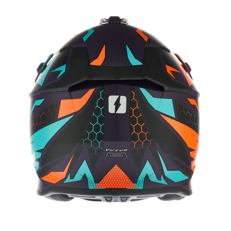 Casco MAC 609 Virtus Winavy Fluor / Verde / Mate