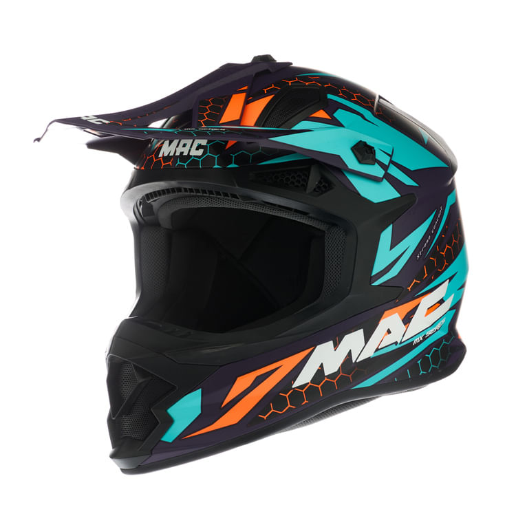 Casco MAC 609 Virtus Winavy Fluor / Verde / Mate