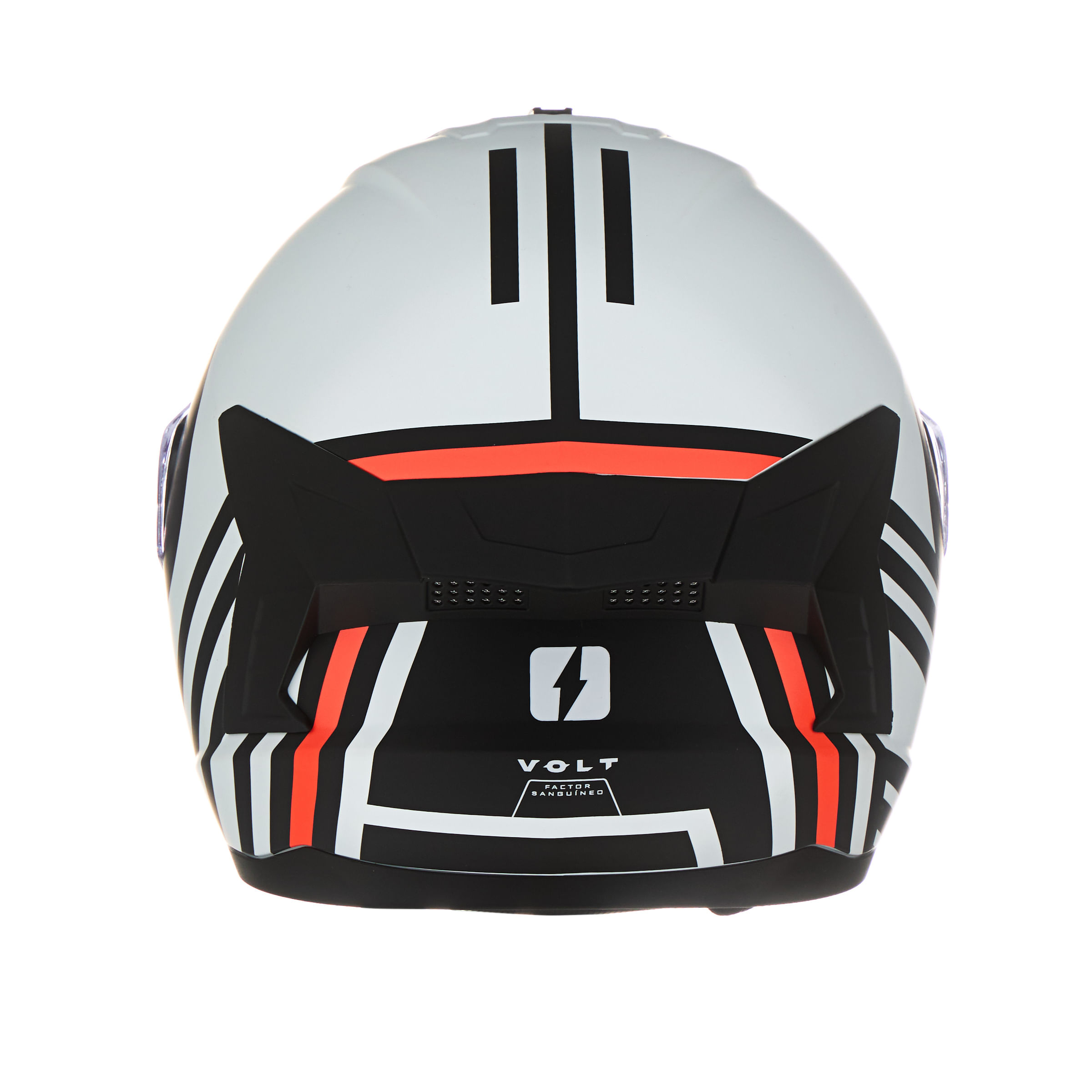 Casco MAC 070 Volt Rodak Negro / Blanco / Mate