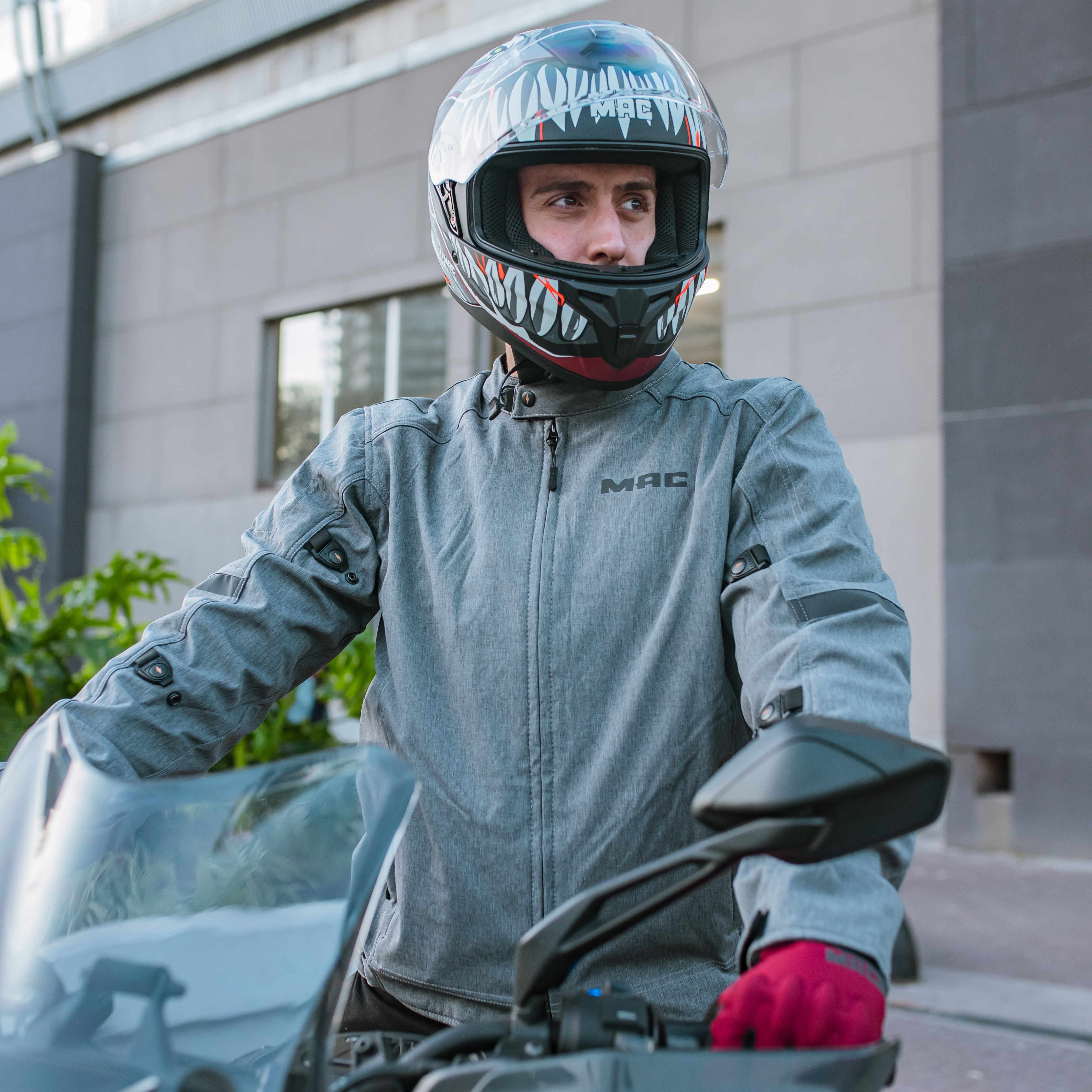 Campera MAC Urban Hombre Gris