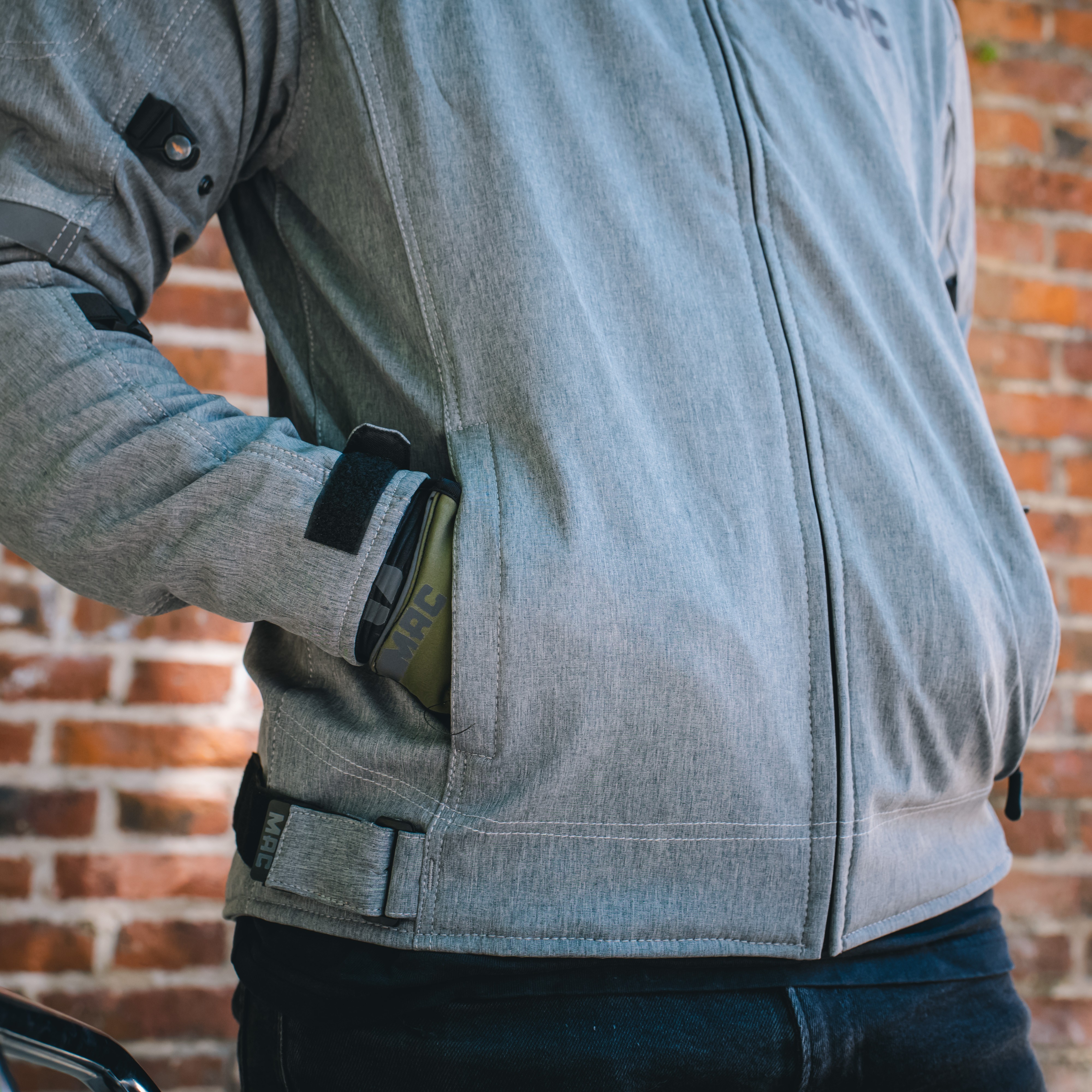 Campera MAC Urban Hombre Gris