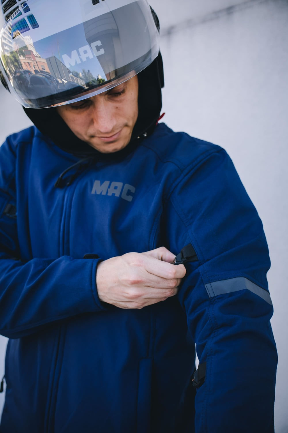 Campera MAC Urban Hombre Azul