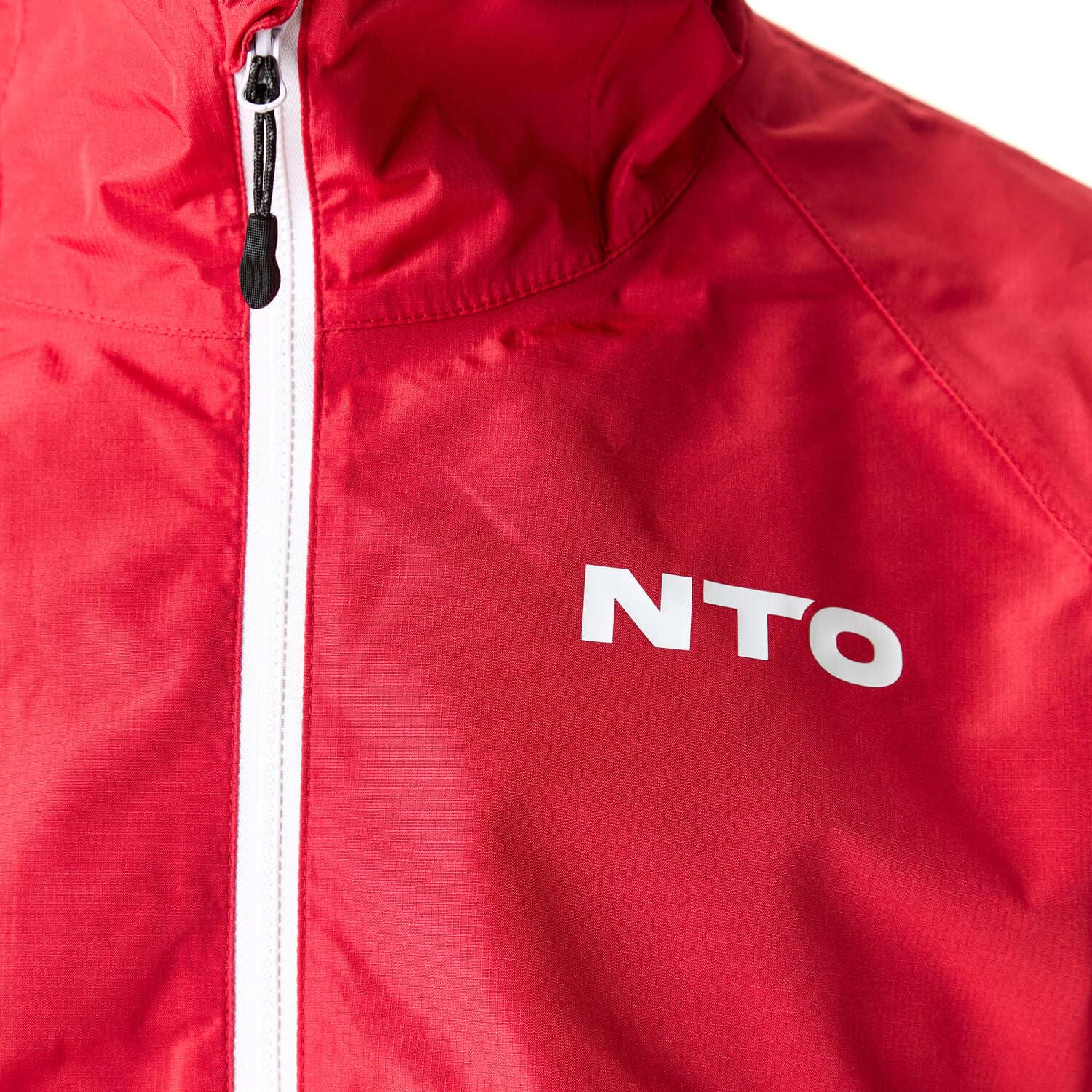 Campera NTO Wind Hombre Negra / Roja