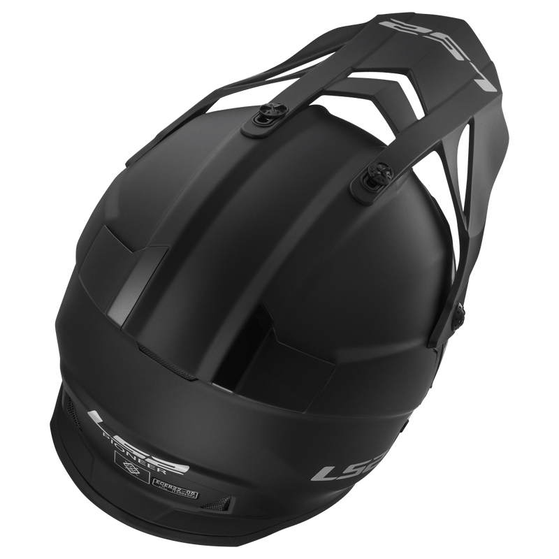 Casco LS2 436 Pioneer Solid Negro / Mate