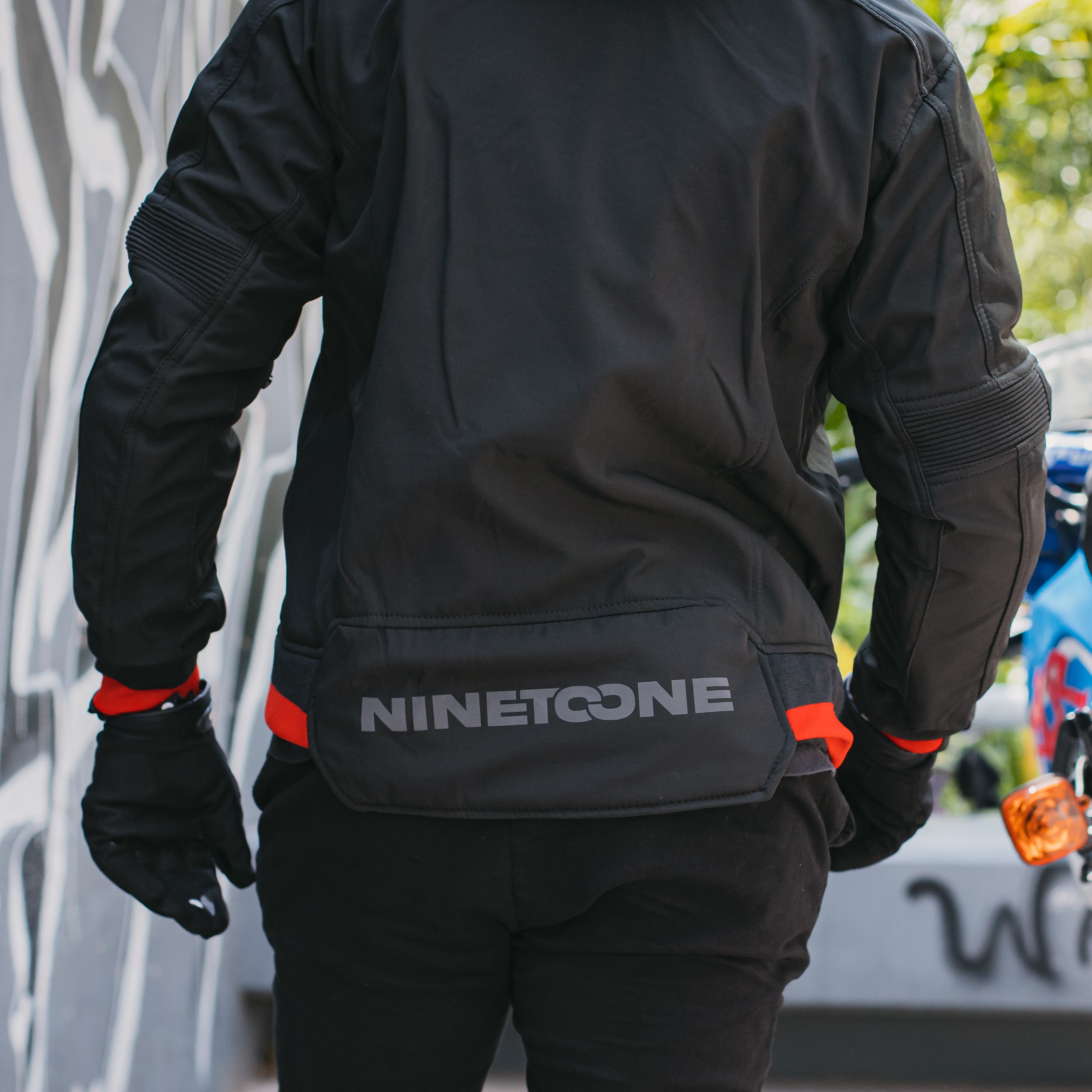 Campera NTO Zip Hoodie Armor Hombre Negro