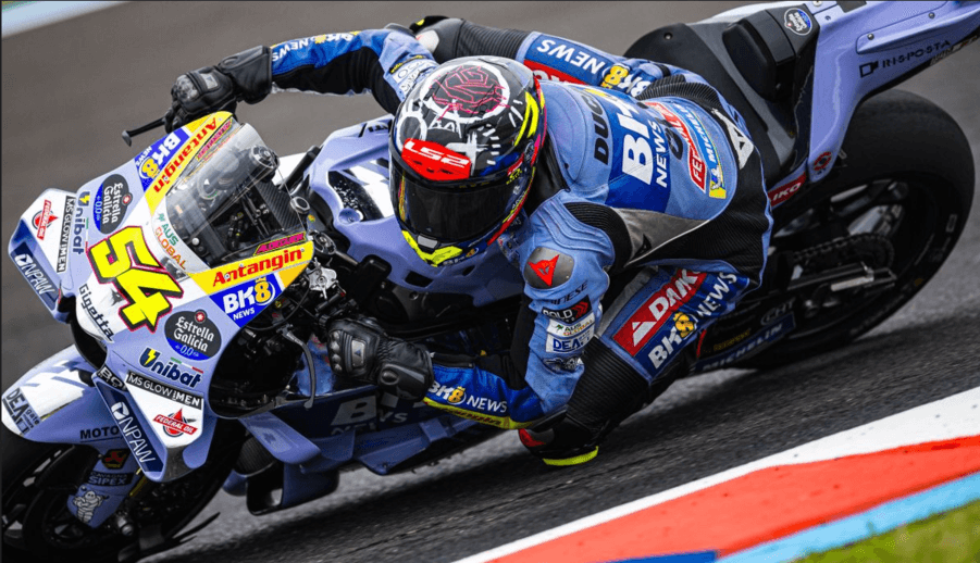 Casco LS2 805 Thunder II Aero Rep Fermin Aldeguer Brillo