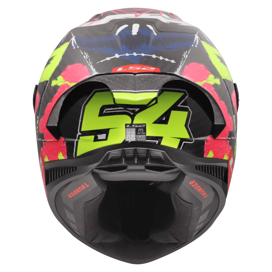Casco LS2 805 Thunder II Aero Rep Fermin Aldeguer Brillo