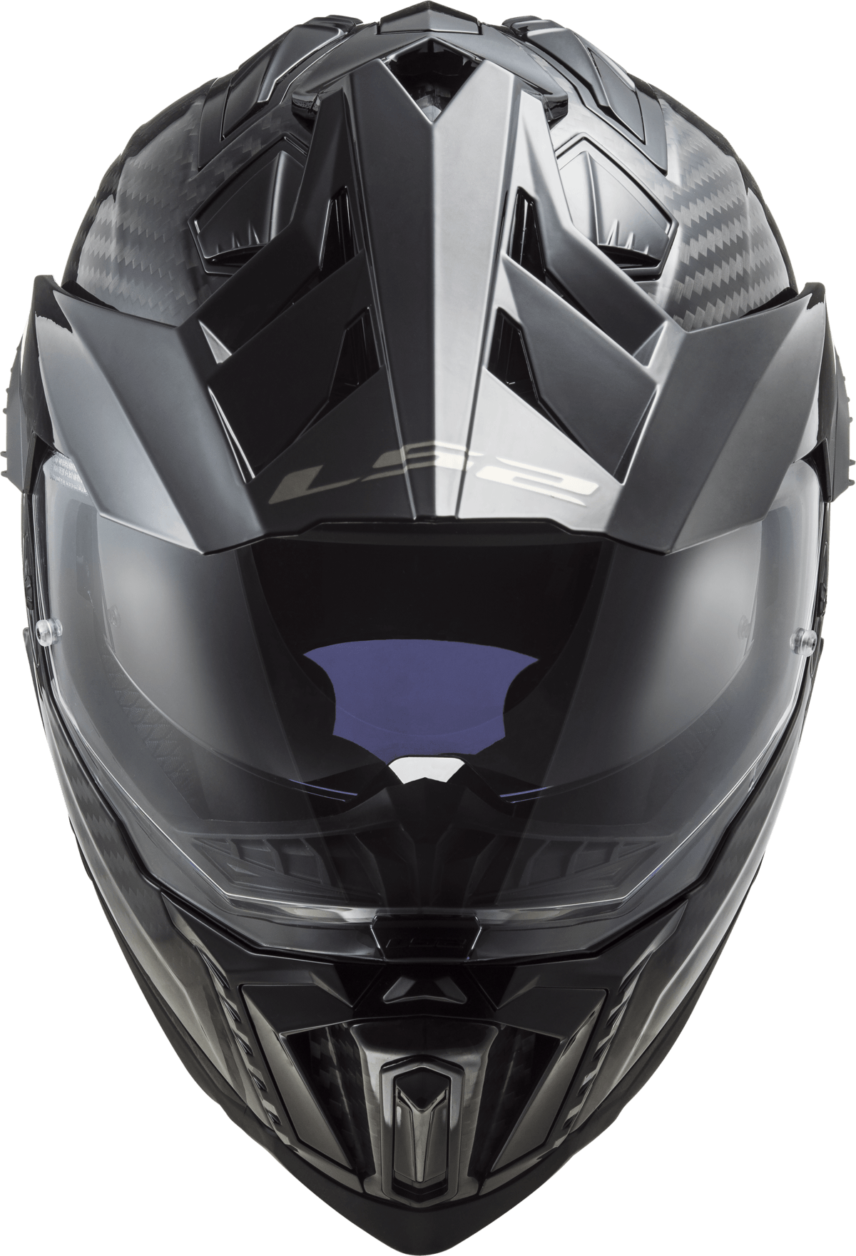 Casco LS2 701 Explorer Carbono Solid Negro / Mate