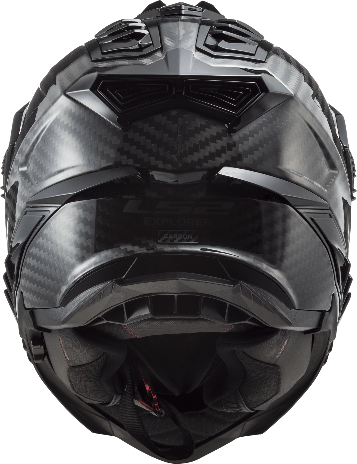Casco LS2 701 Explorer Carbono Solid Negro / Mate
