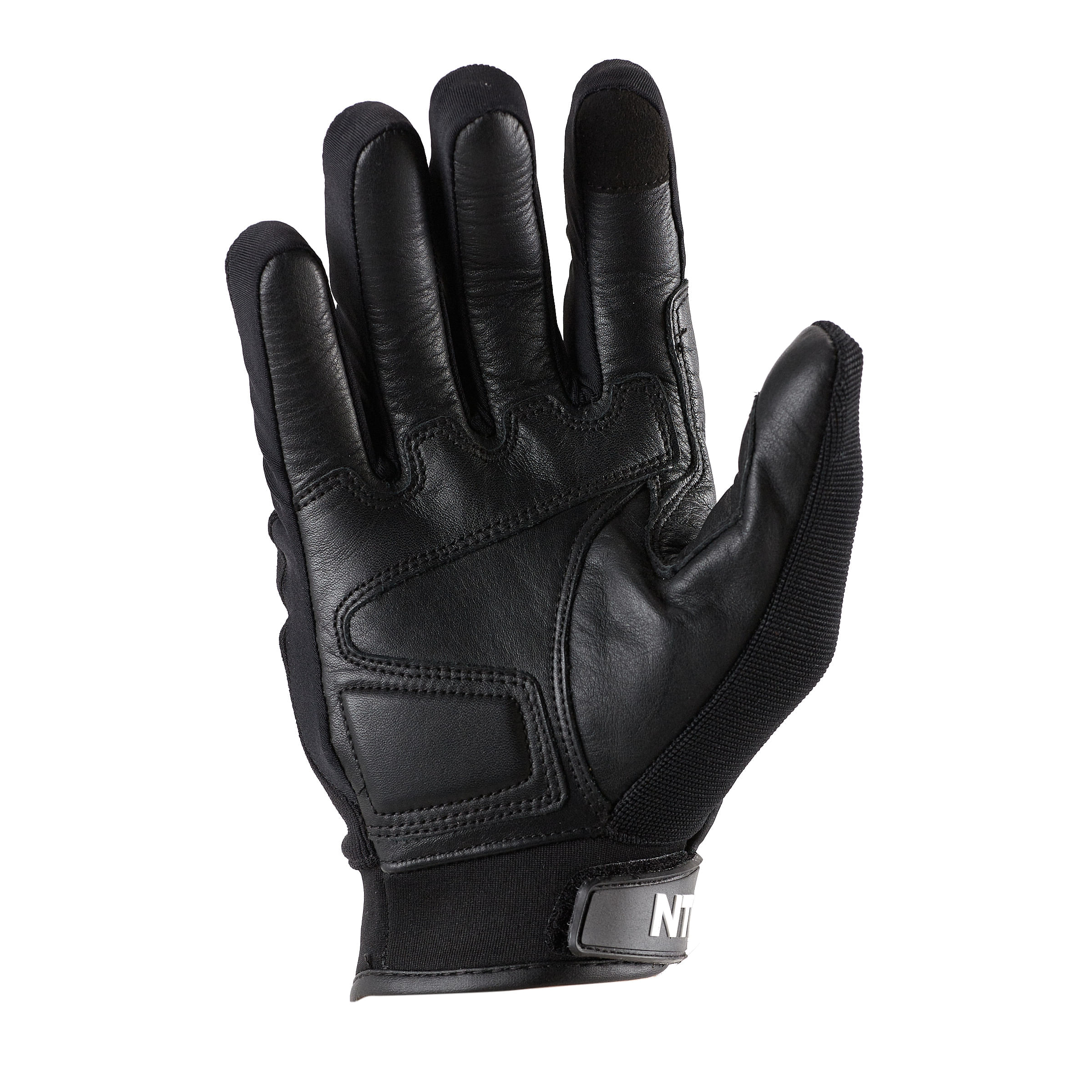 Guantes Cortos NTO Cuero Microfibra Urban Evo Negro
