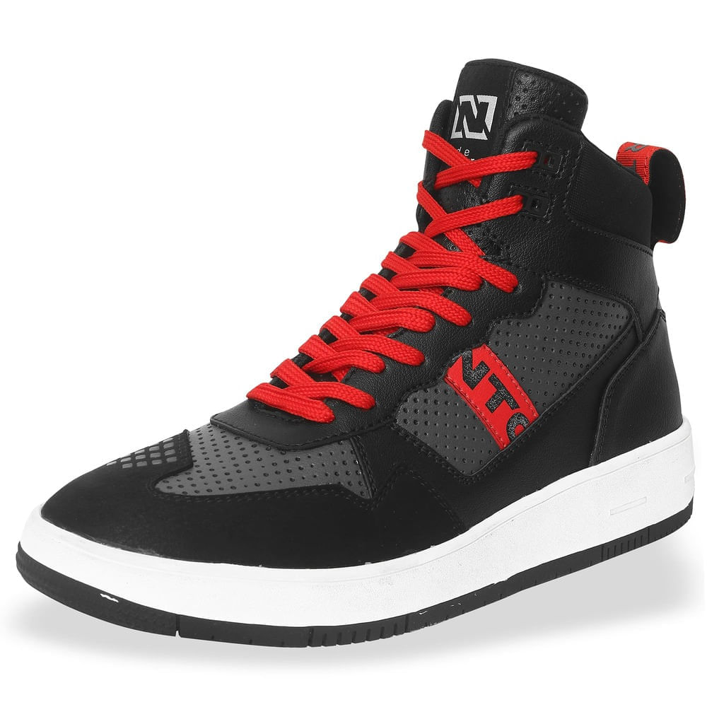 Sneaker NTO Commuter Hombre Negro / Rojo