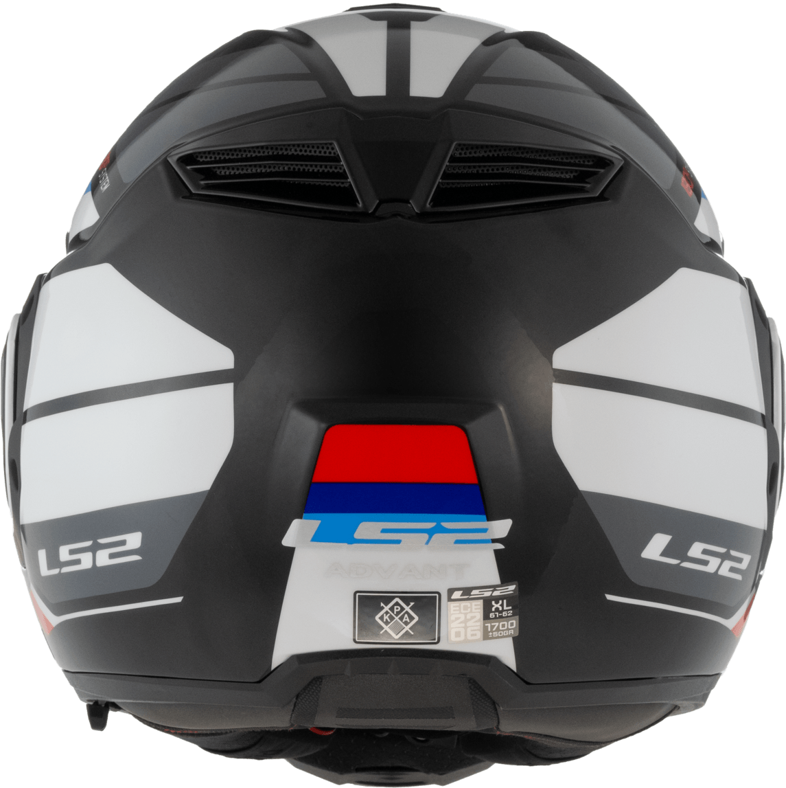 Casco LS2 906 Advant Sport Negro / Rojo / Mate