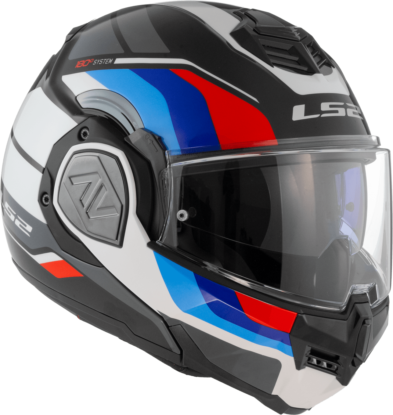 Casco LS2 906 Advant Sport Negro / Rojo / Mate
