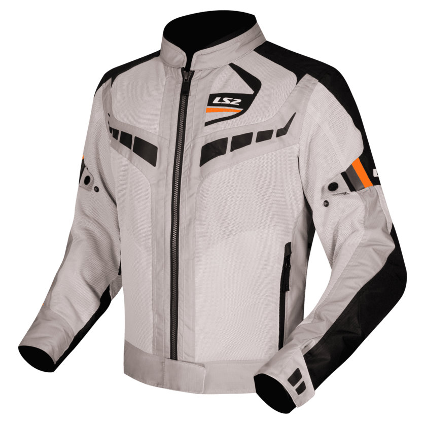 Campera Ls2 Garda Air Mujer Negra / Gris