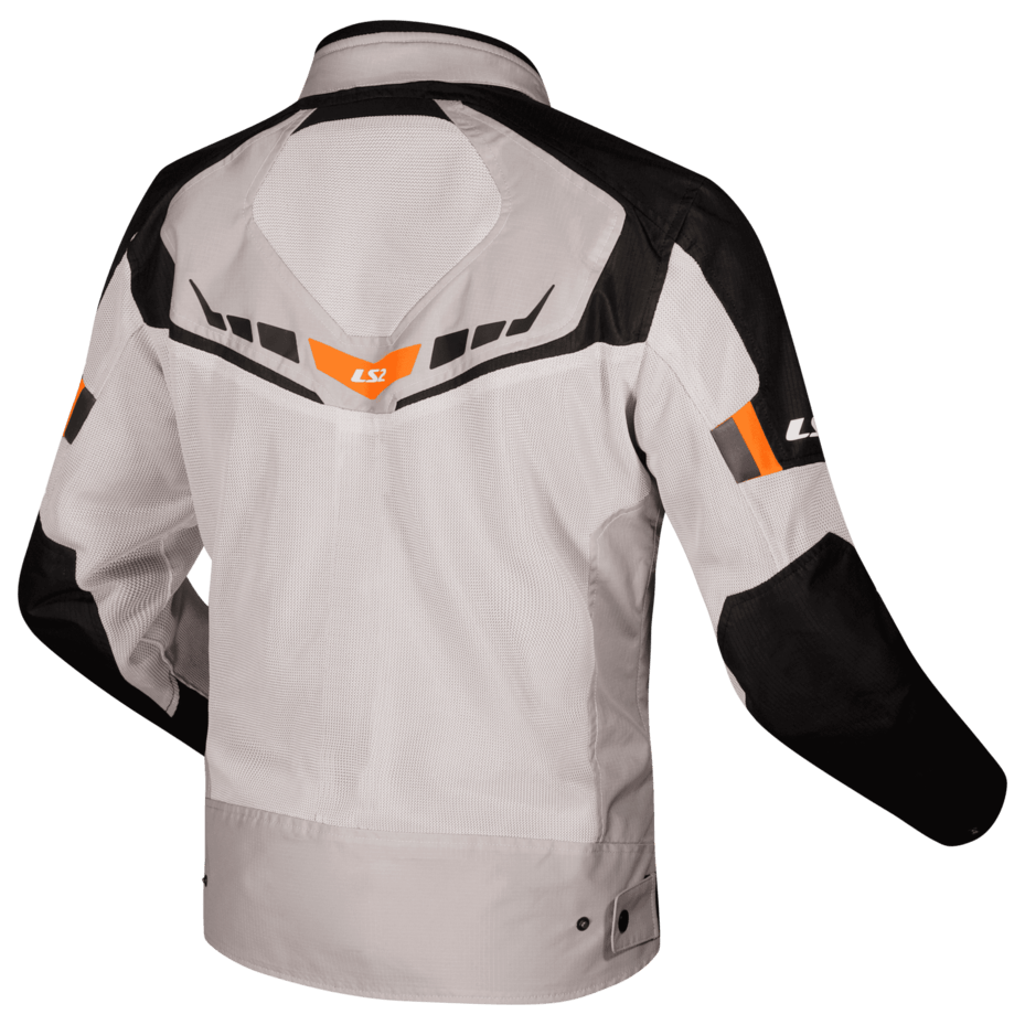 Campera Ls2 Garda Air Mujer Negra / Gris