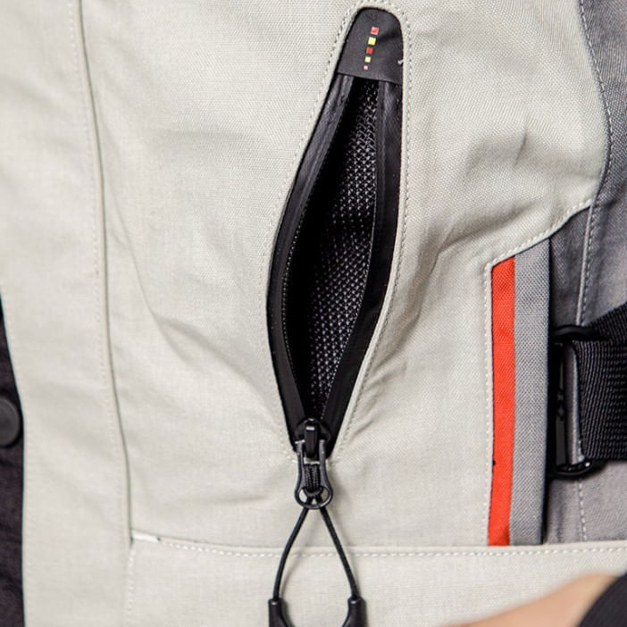 Campera LS2 Apollo Hombre Gris / Negro