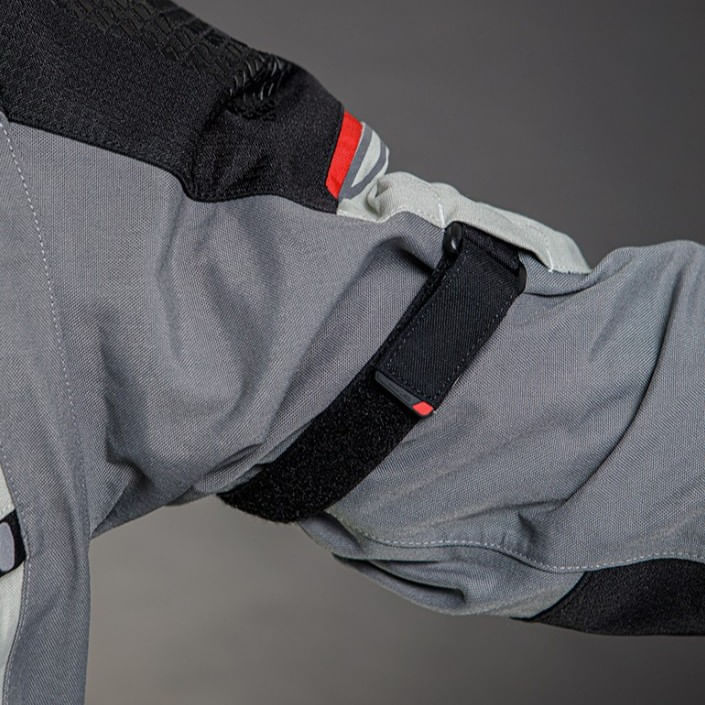 Campera LS2 Apollo Hombre Gris / Negro