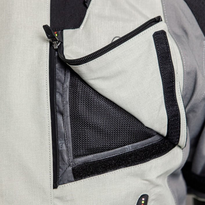 Campera LS2 Apollo Hombre Gris / Negro