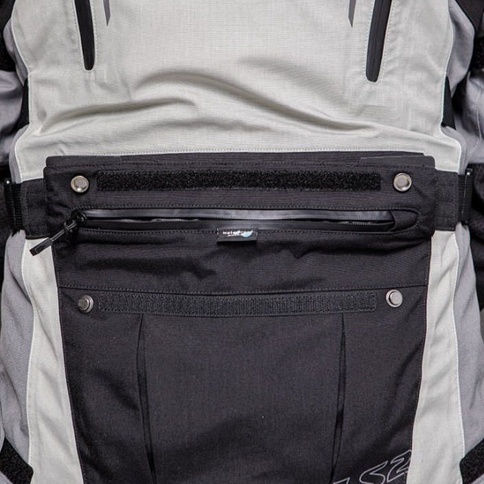 Campera LS2 Apollo Hombre Gris / Negro