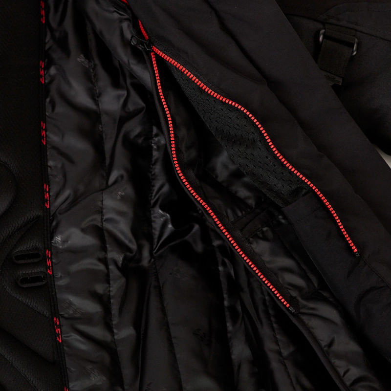 Campera LS2 Serra Evo Hombre Negro