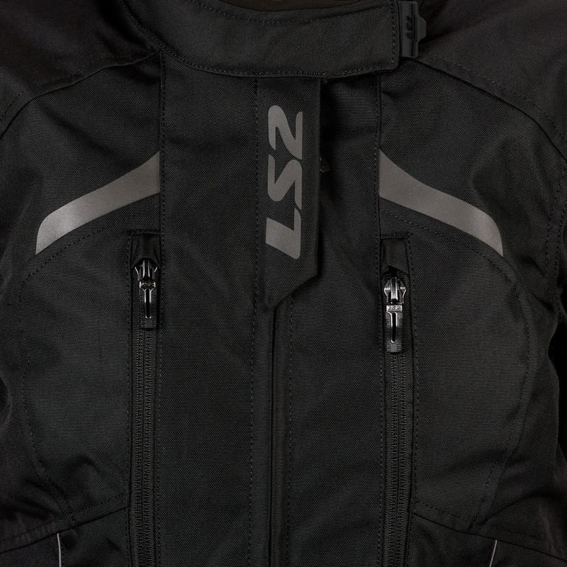 Campera LS2 Serra Evo Mujer Negro