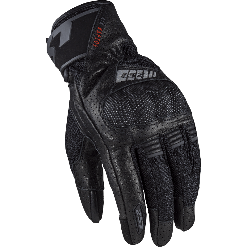 Guante LS2 Air Raptor Hombre Negro