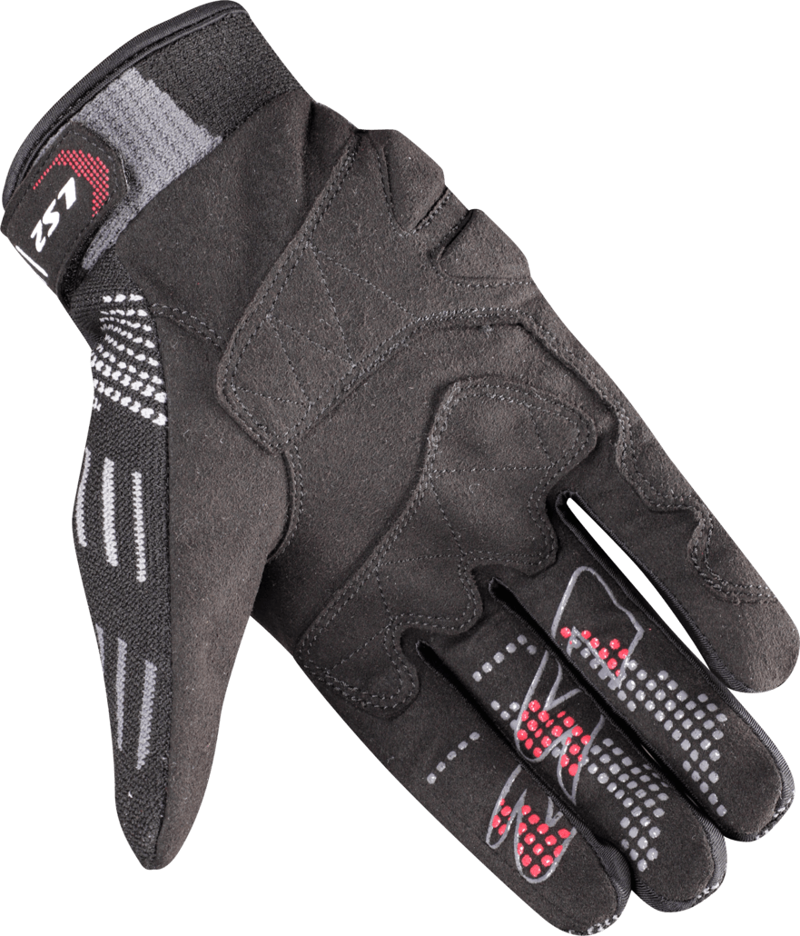 Guante LS2 Alfa Hombre Negro / Gris