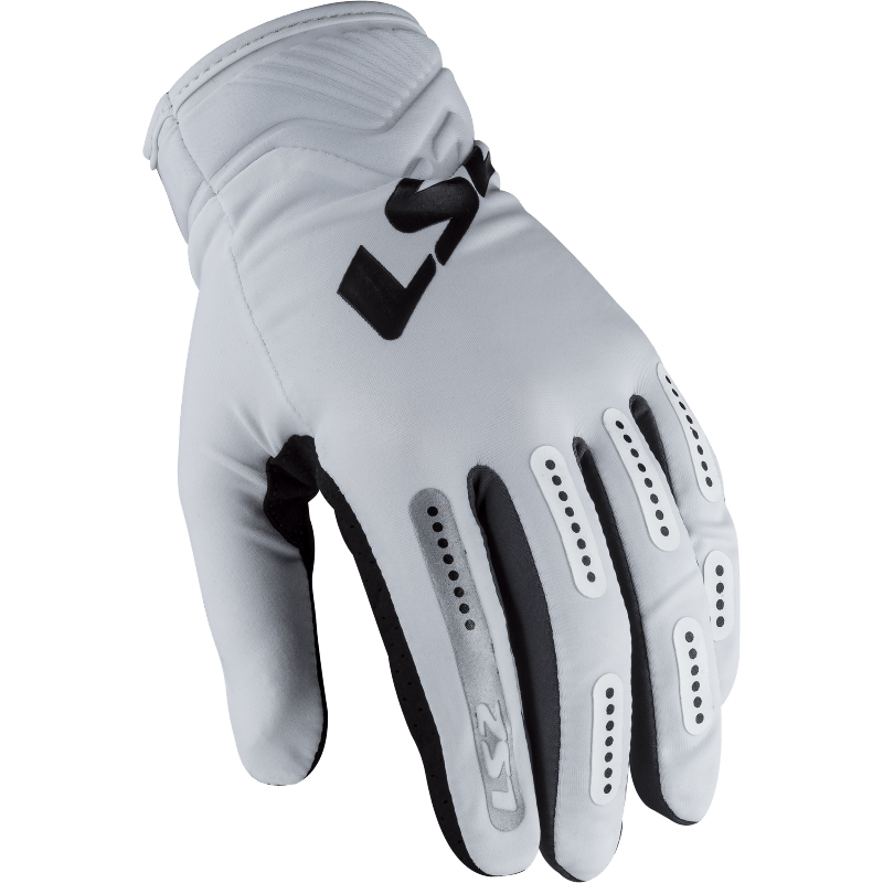 Guante LS2 Bend Hombre Blanco / Gris