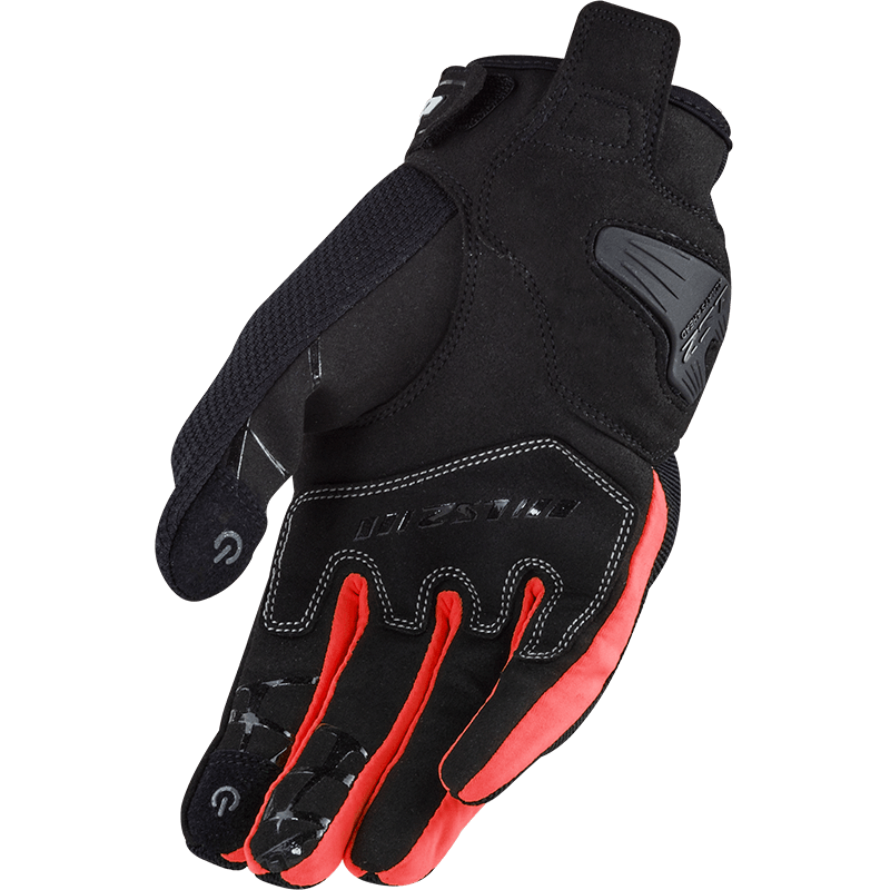 Guante LS2 Dart II Hombre Negro / Rojo