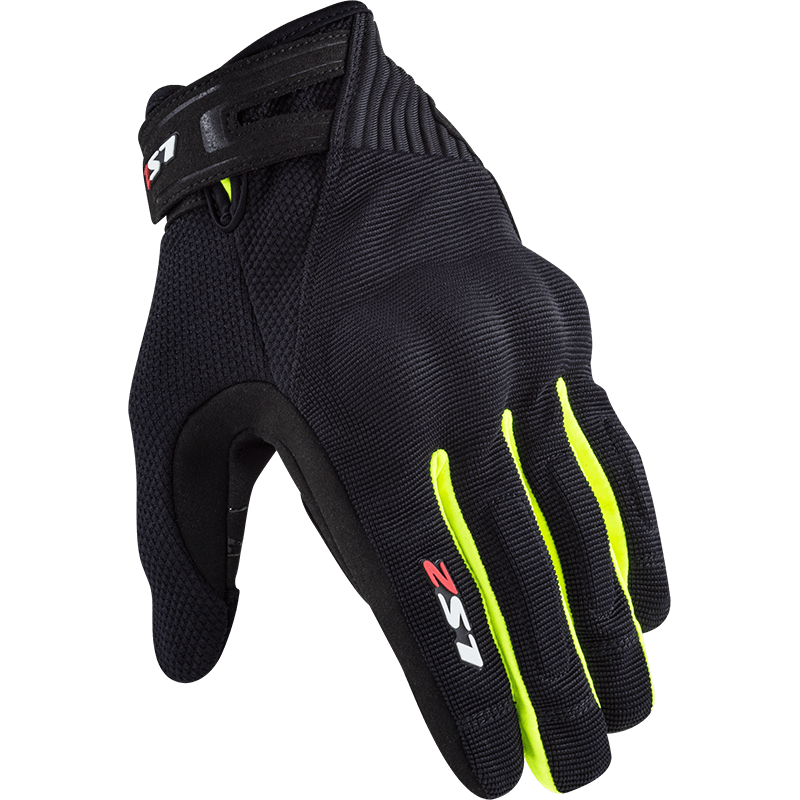 Guante LS2 Dart II Hombre Negro / Amarillo