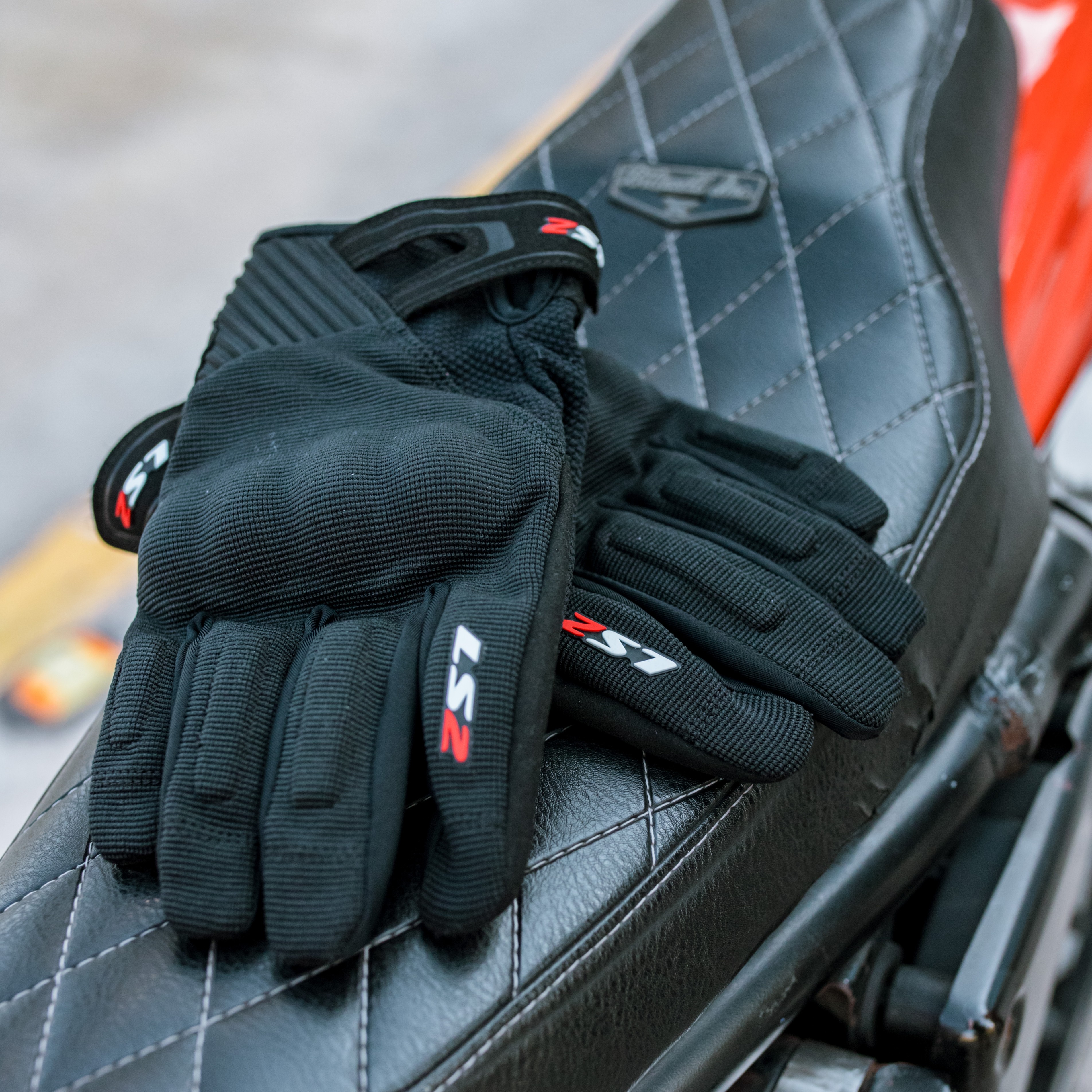 Guante LS2 Dart 2 Mujer Negro