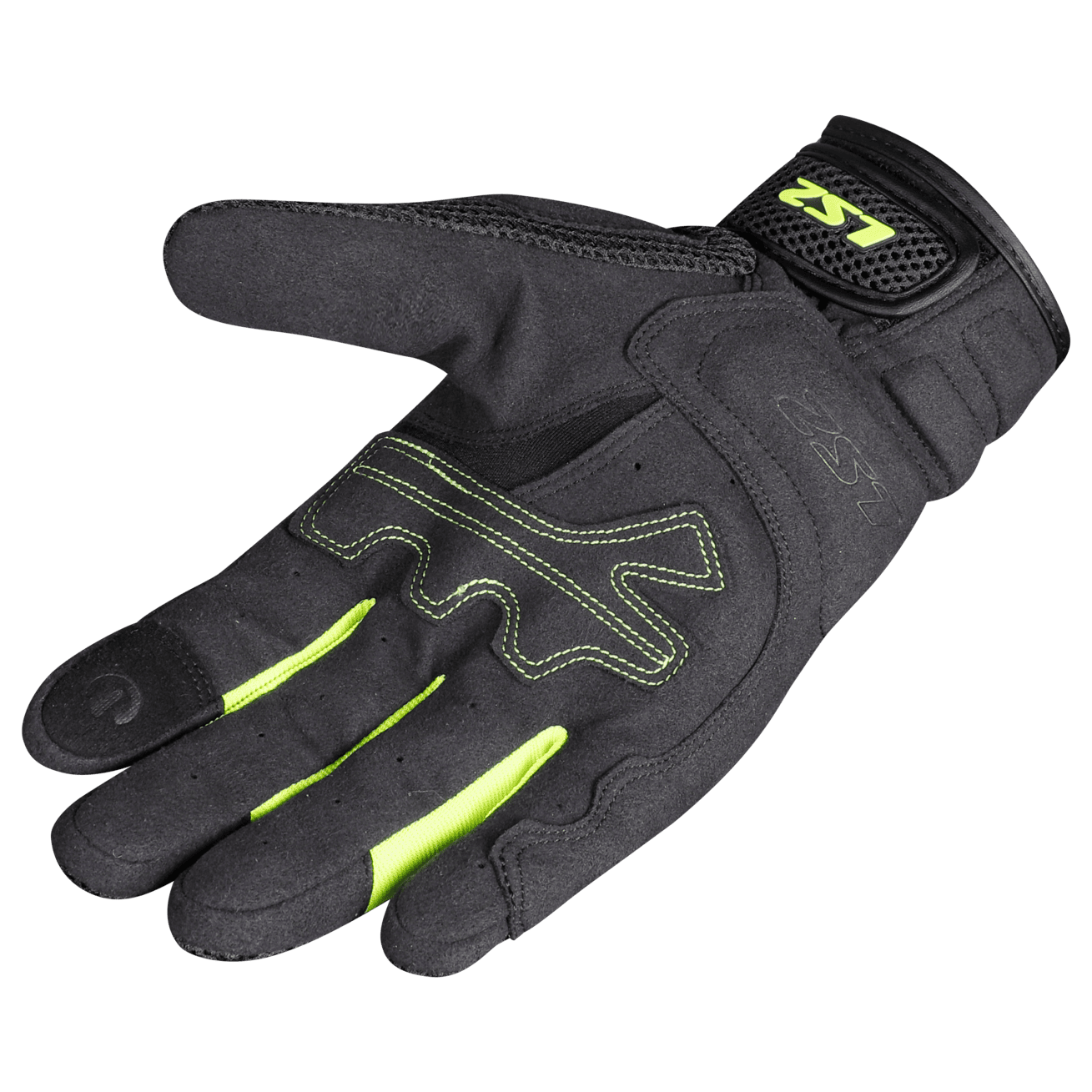 Guante Ls2 Kubra Hombre Negro / Amarillo