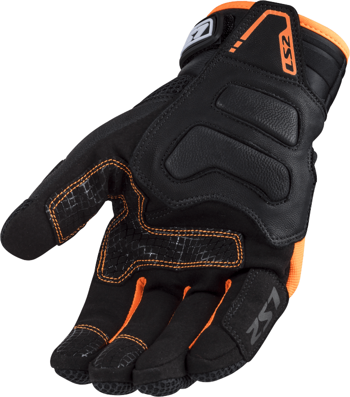 Guante LS2 Vega Hombre Negro / Naranja