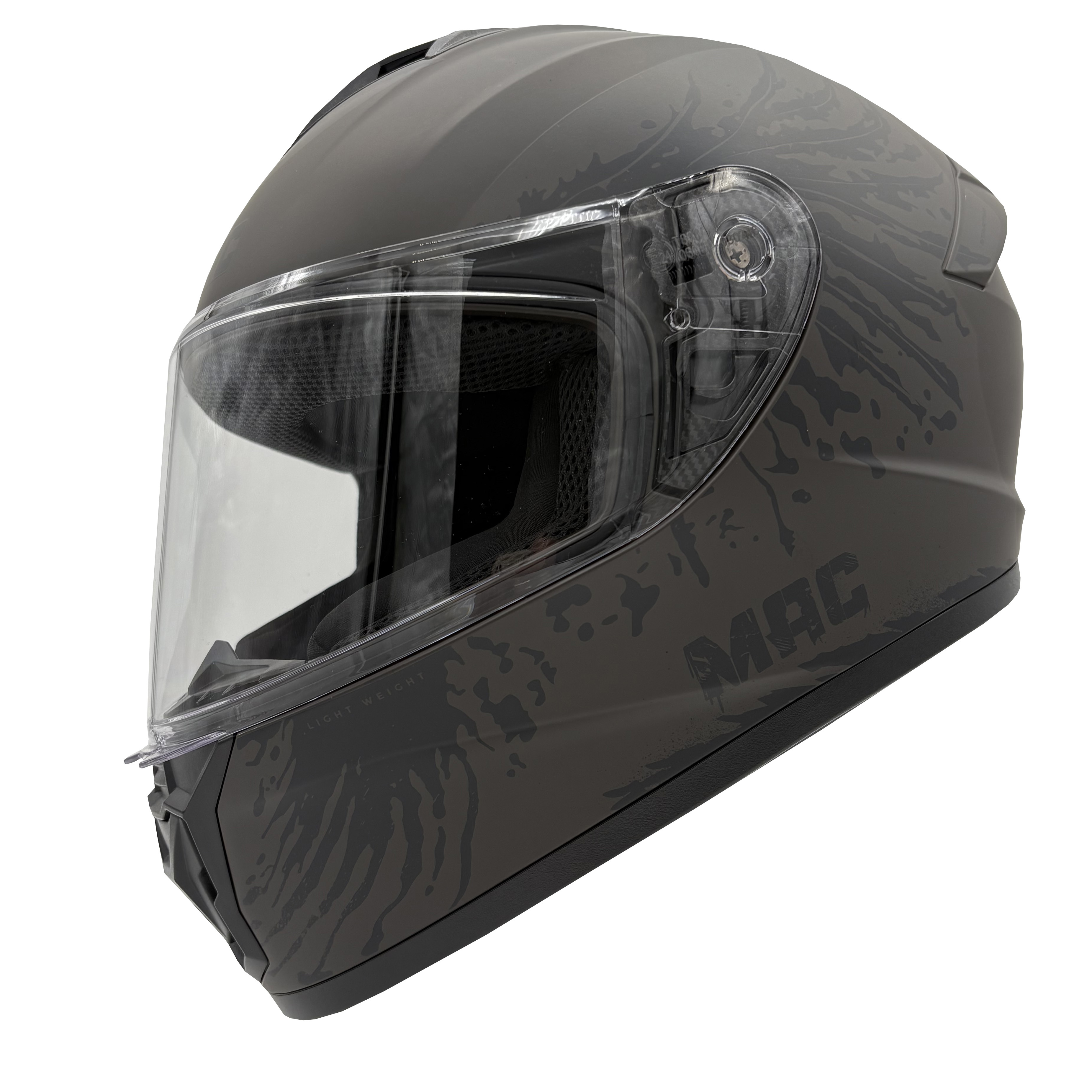 Casco MAC 801 Starter Fenix Negro / Mate