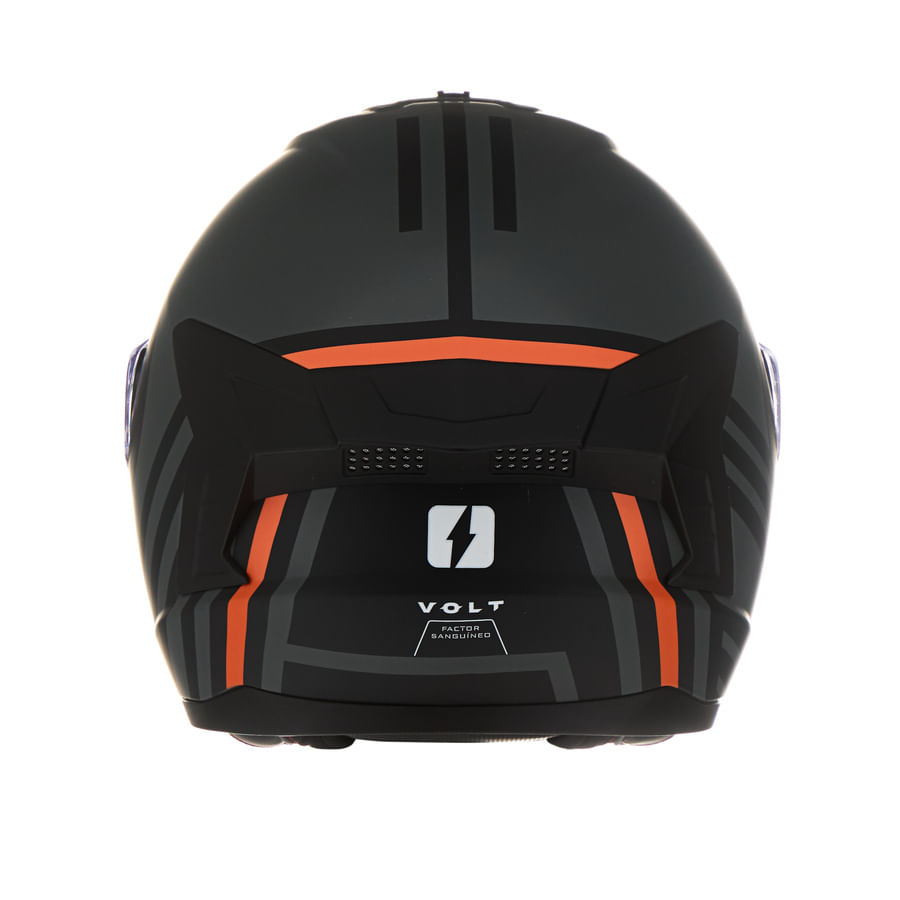 Casco MAC 070 Volt Rodak Negro / Gris / Mate