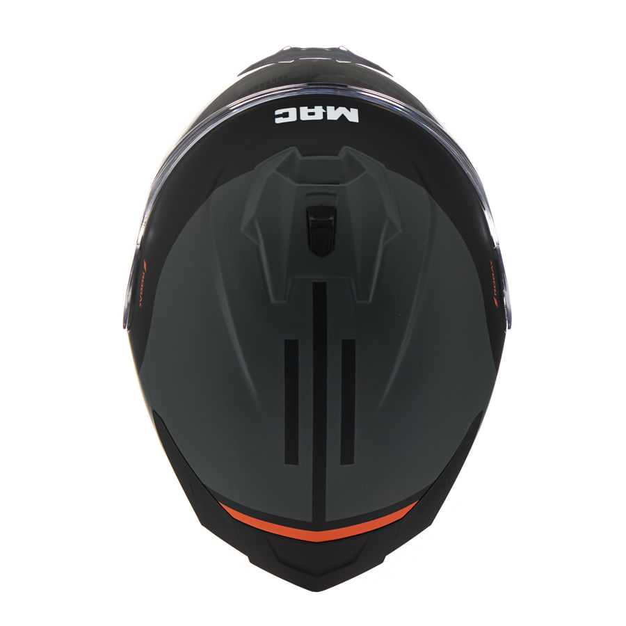 Casco MAC 070 Volt Rodak Negro / Gris / Mate