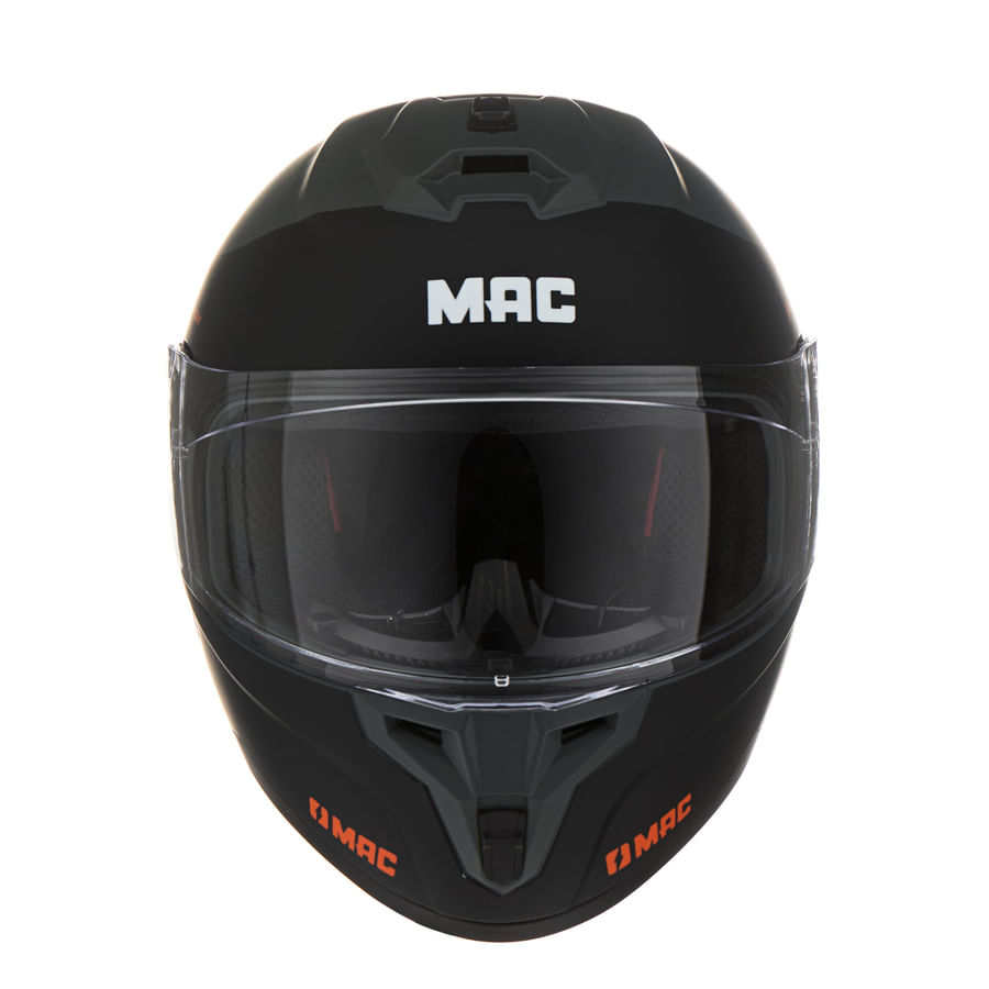 Casco MAC 070 Volt Rodak Negro / Gris / Mate
