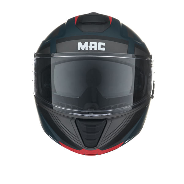 Casco MAC 917 Onyx Genius Azul / Rojo / Mate